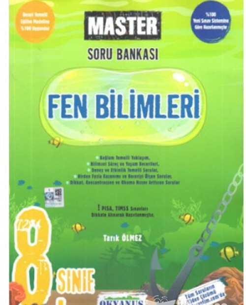 8. Sınıf Fen Bilimleri Master Soru Bankası Okyanus Yayınları
